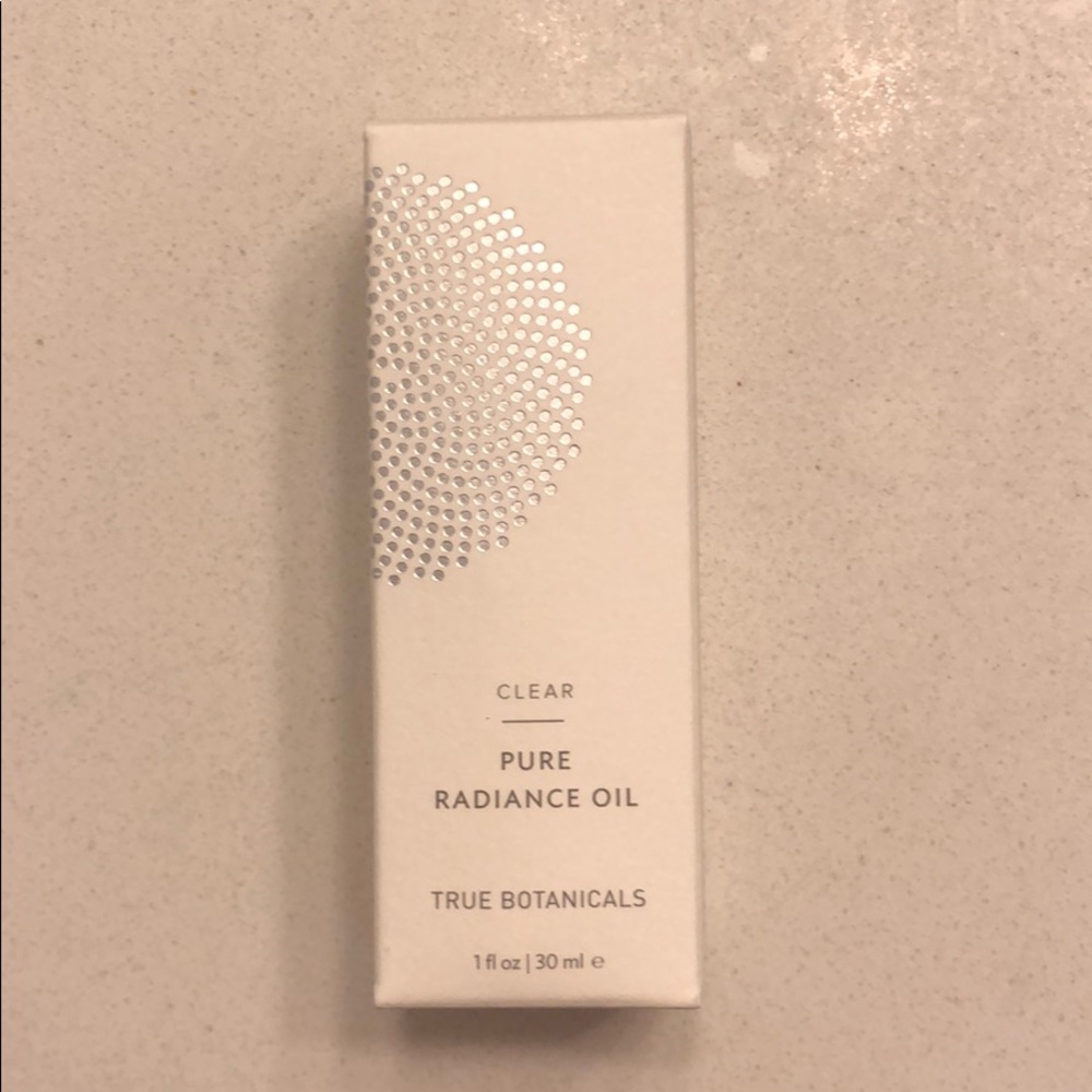 True botanicals pure radiance oil
